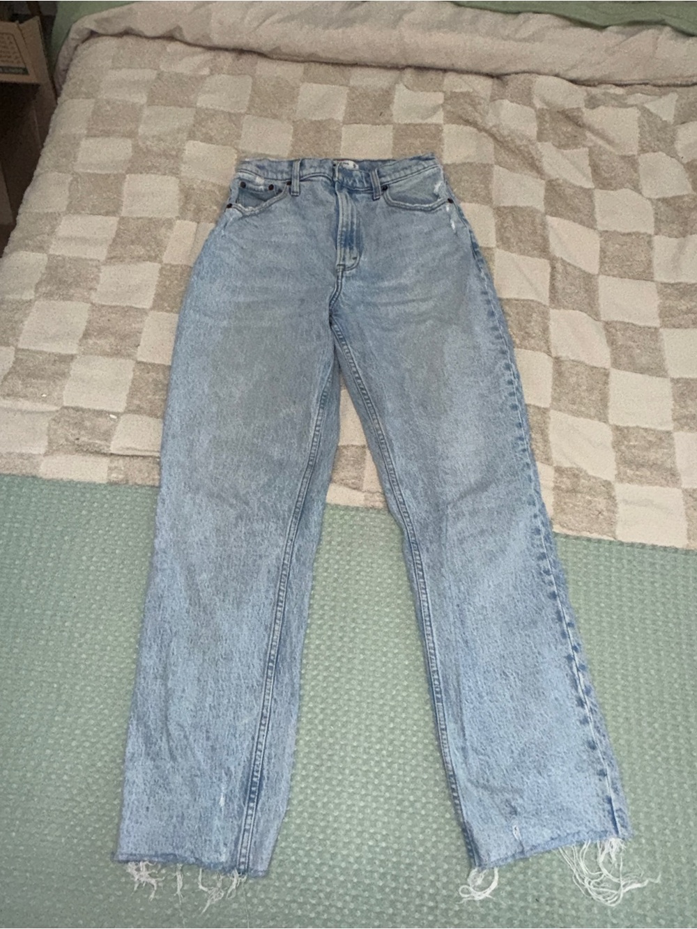 Abercrombie & Fitch The 90s Straight Ultra High Rise size 29/8R